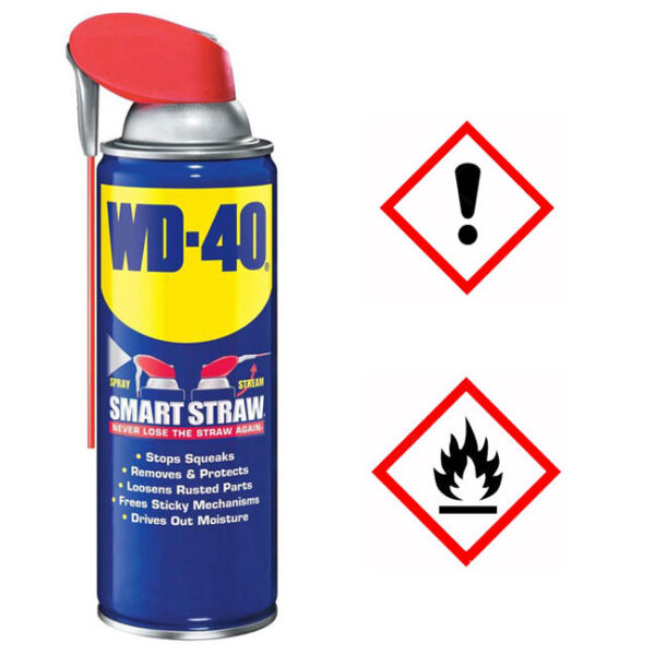 Αντισκωριακό - Λιπαντικό Spray WD-40 Smart Straw 450ml 1 Τεμάχιο - Image 2