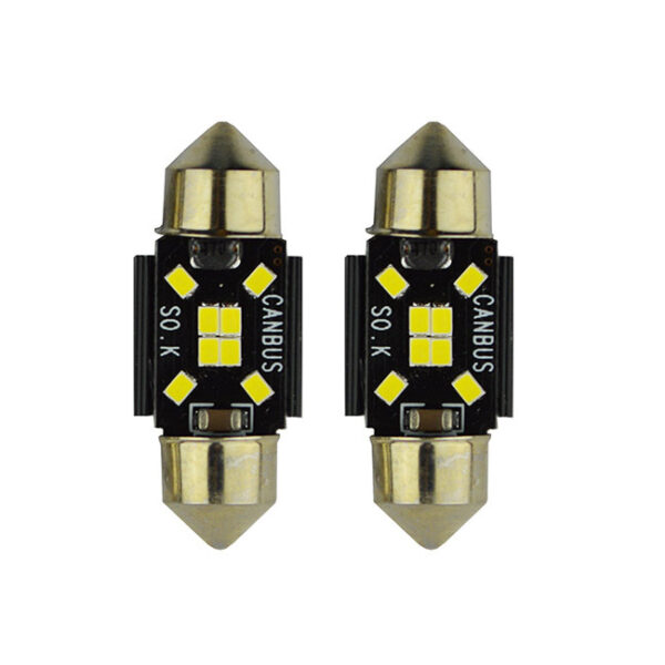 Λάμπες 8 Led Canbus Σωληνωτή 31mm 600484-1004555 2 Τεμάχια