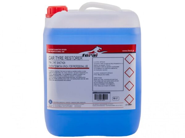 Γυαλιστικό Και Συντηρητικό Ελαστικών Feral 10lt 1 Τεμάχιο