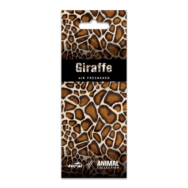 Άρωματικό Αυτοκινήτου Κρεμαστό Feral Animal Collection Giraffe 1 Τεμάχιο - Image 2