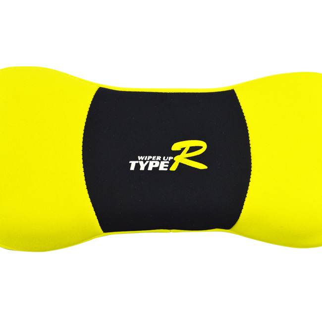 Μαξιλαράκι Αυχένα Type-R Για Το Κάθισμα Του Αυτοκινήτου Κίτρινο-Μαύρο 1Τμχ - Image 2