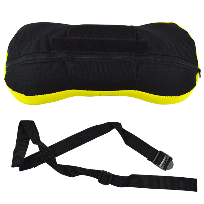 Μαξιλαράκι Αυχένα Type-R Για Το Κάθισμα Του Αυτοκινήτου Κίτρινο-Μαύρο 1Τμχ - Image 4