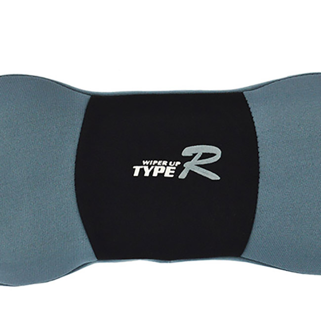 Μαξιλαράκι Αυχένα Type-R Για Το Κάθισμα Του Αυτοκινήτου Γκρι-Μαύρο 1Τμχ - Image 2