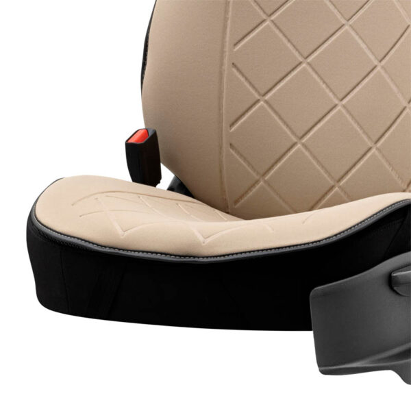 Πλατοκάθισμα Αυτοκινήτου Otom Active Pro Ύφασμα Τύπου Lacoste Ανάγλυφο Καπιτονέ Μπεζ ACTP-103 1 Τεμάχιο - Image 5