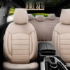 Καλύμματα Αυτοκινήτου Otom Inspire Design Universal Full Δερματίνη Σετ Εμπρός / Πίσω Μπεζ INS-3509 11 Τεμάχια - Image 4