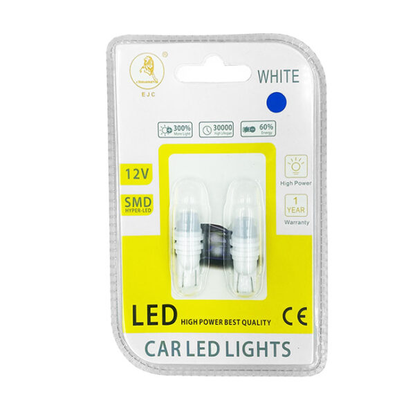 Λάμπες T10 1 Led Μπλε 100210 2 Τεμάχια - Image 3