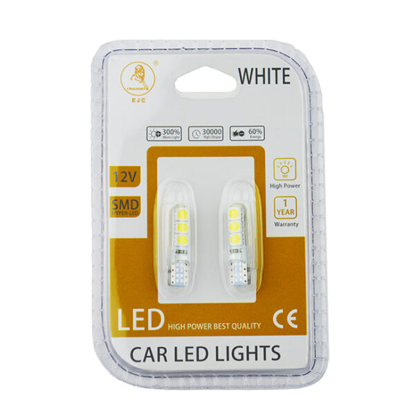 Λάμπες T10 6 Led W5W 2Τμχ - Image 3