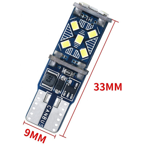 Λάμπες T10 15 Led Canbus 600563 2 Τεμάχια - Image 6