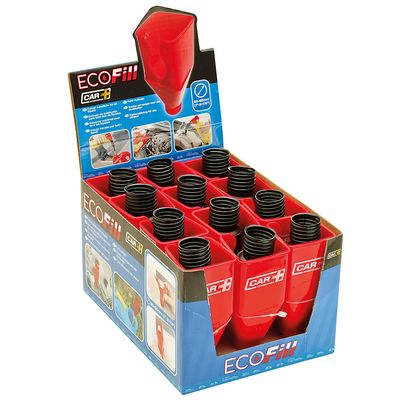 Χωνί Ecofill Πλαστικό Κόκκινο Fillexp (20-65mm) 1 Τεμάχιο - Image 3