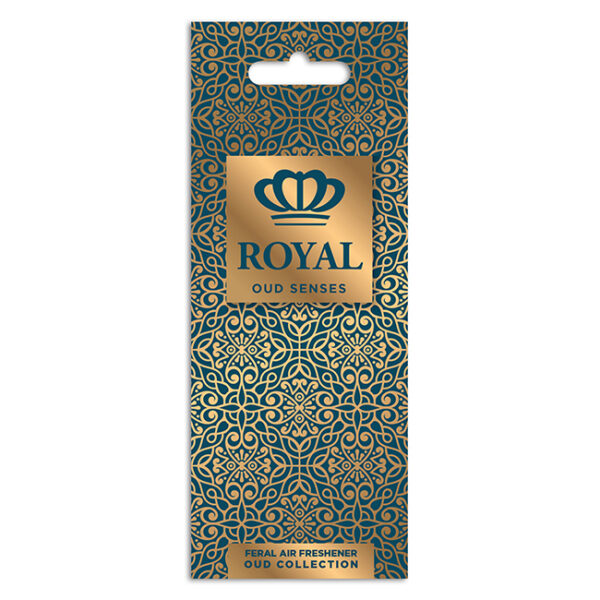 Αρωματικό Αυτοκινήτου Κρεμαστό Feral Royal Collection Oud Senses 1 Τεμάχιο - Image 2