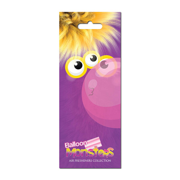 Αρωματικό Αυτοκινήτου Κρεμαστό Feral Monsters Collection Balloon Gum 1 Τεμάχιο - Image 2