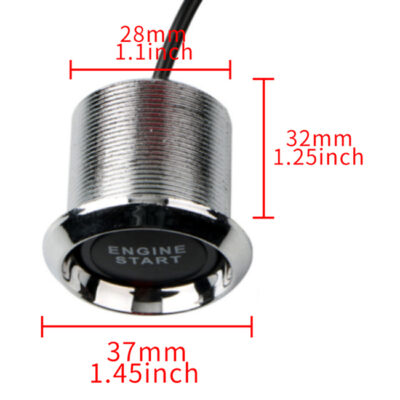 Κιτ Εκκίνησης Engine Start / Stop Pivot Illumi Starter 12V Led Κόκκινο 1 Τεμάχιο