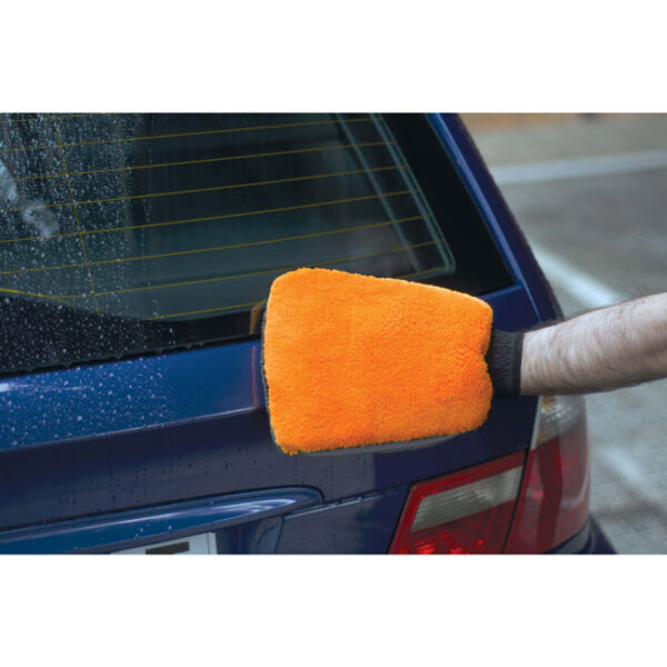 Γάντι Ειδικό Για Πλύσιμο Αυτοκινήτου Microfiber 3 Σε 1 23x17cm Μr Κleen KLIN006 1 Τεμάχιο - Image 4