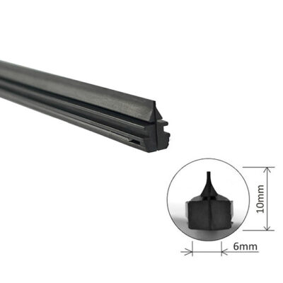 Λάστιχο Υαλοκαθαριστήρα Ανταλλακτικό 60cm 24″ 6mm Τύπου Bosch Με Λαμάκια 1 Τεμάχιο