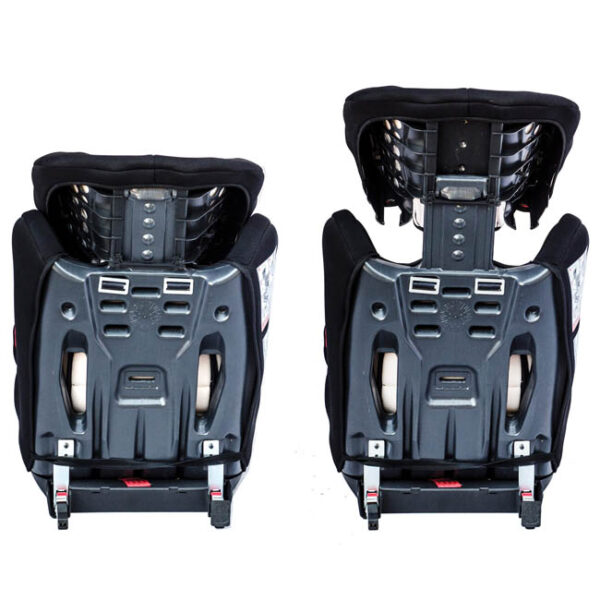 ΚΑΘΙΣΜΑ ΠΑΙΔΙΚΟ RACE SPORT ISOFIX (GROUPS 1-2-3) ΜΑΥΡΟ/ΚΟΚΚΙΝΟ RS123IF - Image 4