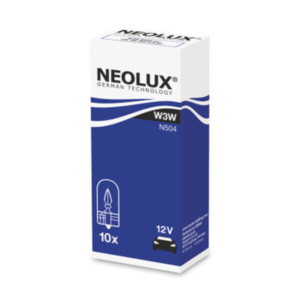 ΛΑΜΠΑ ΨΕΙΡΑ T10 W3W N504 3W 12V W2.1X9.5D NEOLUX BY OSRAM - Image 2