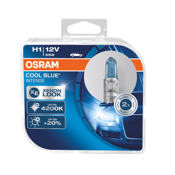 ΛΑΜΠΑ H1 COOL BLUE INTENSE 55W 12V 64150CBI-HCB OSRAM - Image 2