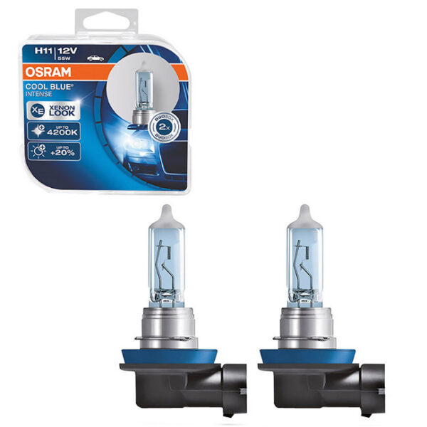 ΛΑΜΠΑ Η11 CΟΟL ΒLUΕ ΙΝΤΕΝSΕ 55W 12V 64211CΒΙ-ΗCΒ ΟSRΑΜ - Image 2