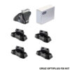 Πόδια / Άκρα Για Μπάρες Οροφής CRUZ Optiplus FIX 936-030 Για T-Track 0º Σετ 4 Τεμάχια - Image 2