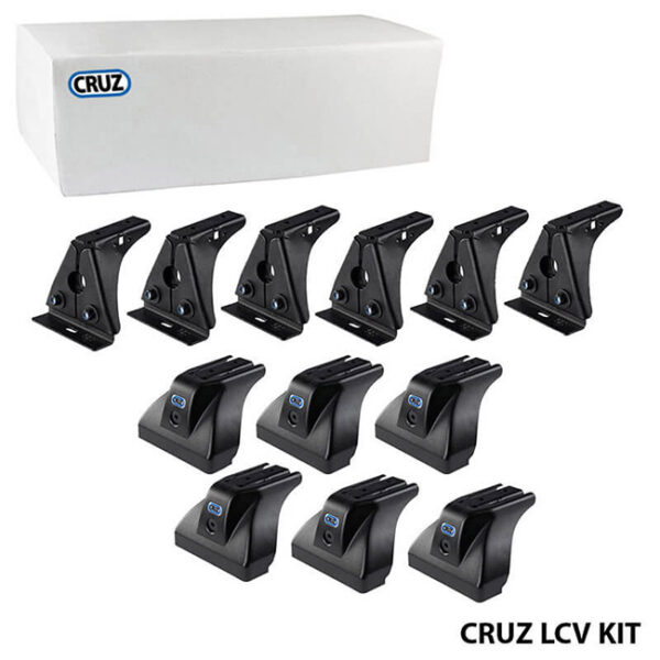 Πόδια / Άκρα Για Μπάρες & Σχάρες Οροφής CRUZ LCV 934-405 Primastar, Vivaro/Trafic 2001-2004, H1 6ΡCS/SΕΤ - Image 2