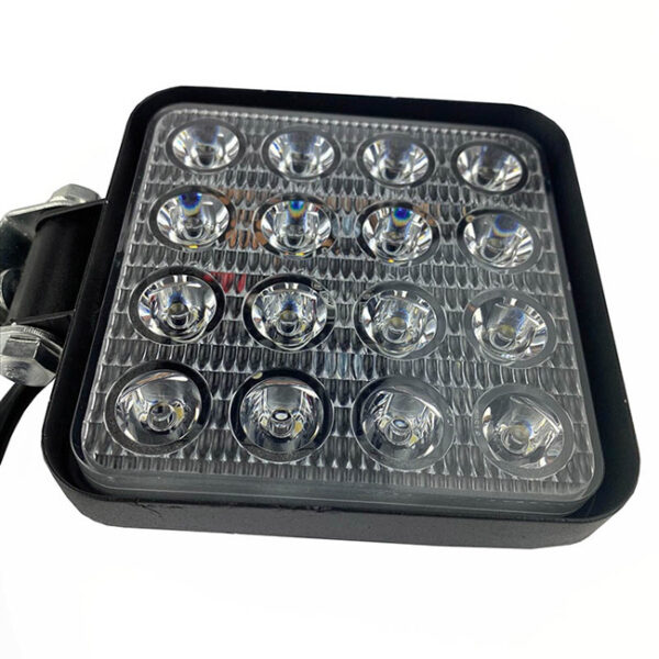 ΠΡΟΒΟΛΕΑΣ 16LED ΤΕΤΡΑΓΩΝΟ 12/24V - Image 2