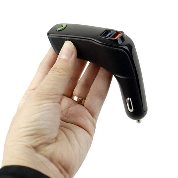 Fm Transmitter ALS-A814 Με Bluetooth, 2 USB Και Οθόνη LCD 3.1A Μαύρο 1 Τεμάχιο - Image 5