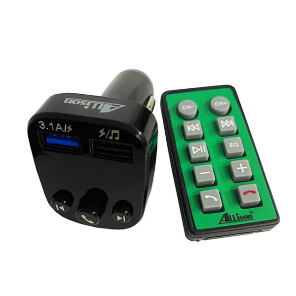 Fm Transmitter ALS-A930 Με Bluetooth, 2 USB, Οθόνη LCD Και Τηλεχειριστήριο Μαύρο 1 Τεμάχιο - Image 5