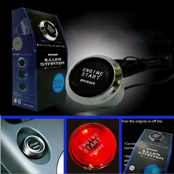 Κιτ Εκκίνησης Engine Start / Stop Pivot Illumi Starter 12V Led Κόκκινο 1 Τεμάχιο - Image 12