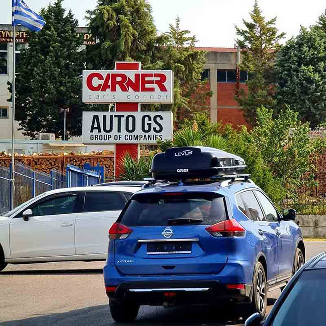 Μπαγκαζιέρα Οροφής Αυτοκινήτου Free 480lt Μαύρη Γυαλιστερή Με Διπλό Άνοιγμα Και Τοποθέτηση Quick Fix - Image 14