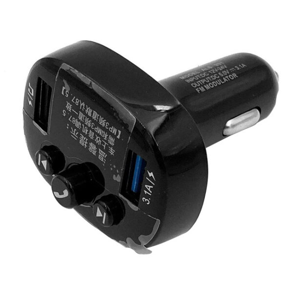Fm Transmitter ALS-A931 Με Bluetooth, 2 USB, Οθόνη LCD Και Τηλεχειριστήριο Μαύρο 1 Τεμάχιο - Image 9