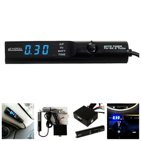 Turbo Timer Αυτοκινήτου Ψηφιακό Με Μπλε Φωτισμό Apexi UT-4077 - Image 7